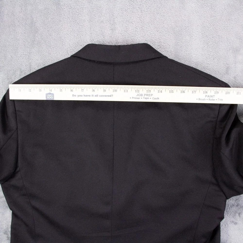 Jos A Bank Mens 42S Black 100% Cashmere Gold Button Blazer Sport Coat 2 BTN‎